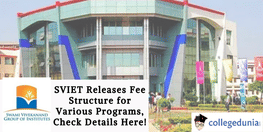 SVIET Fee Details Released